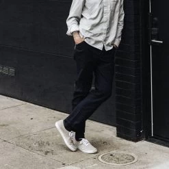 None The Chore Pant In Washed Coal -Fashion Clothes coal chore pan lifestyle 6