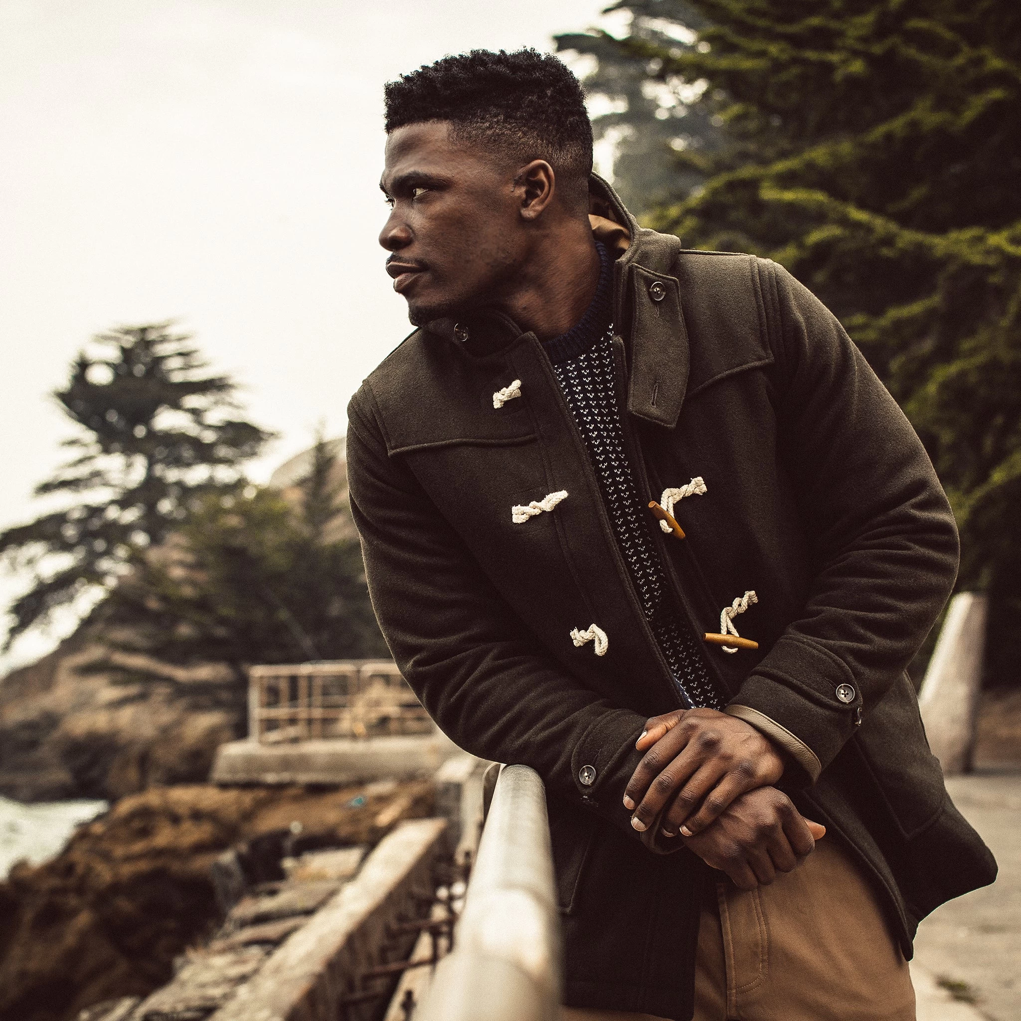 The Tomales Coat In Loden Wool 4 The Tomales Coat In Loden Wool - Image 2