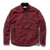 The Albion Jacket In Burgundy