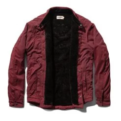 The Albion Jacket In Burgundy -Fashion Clothes holiday oxblood albion 002