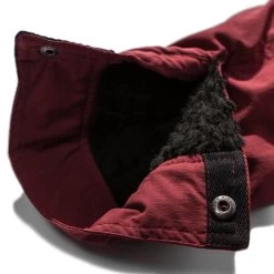 The Albion Jacket In Burgundy -Fashion Clothes holiday oxblood albion 006