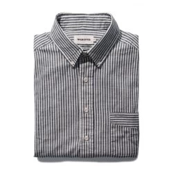 The Jack In Natural Striped Chambray