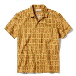 The Short Sleeve Hawthorne In Gold Wave