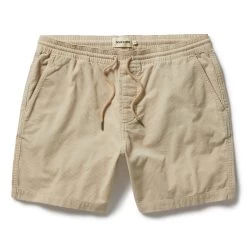 The Apres Short In Natural Pinwale