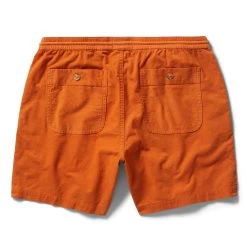 The Apres Short In Rust Pinwale -Fashion Clothes instock m q122 apresshort rust 005