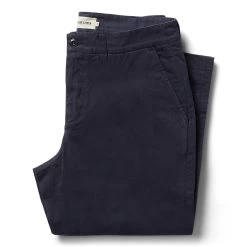 The Democratic Foundation Pant In Organic Dark Navy