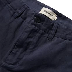 The Democratic Foundation Pant In Organic Dark Navy -Fashion Clothes instock m q122 demo foundation dark navy 006