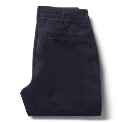 The Democratic Foundation Pant In Organic Dark Navy -Fashion Clothes instock m q122 demo foundation dark navy 008