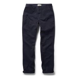 The Democratic Foundation Pant In Organic Dark Navy -Fashion Clothes instock m q122 demo foundation dark navy 009