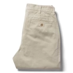 The Democratic Foundation Pant In Organic Stone -Fashion Clothes instock m q122 demofoundation stone 008