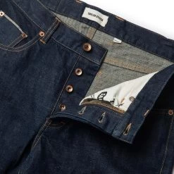 The Democratic Jean In Rinsed Organic Selvage -Fashion Clothes instock m q122 demojean rinsedorganic 006