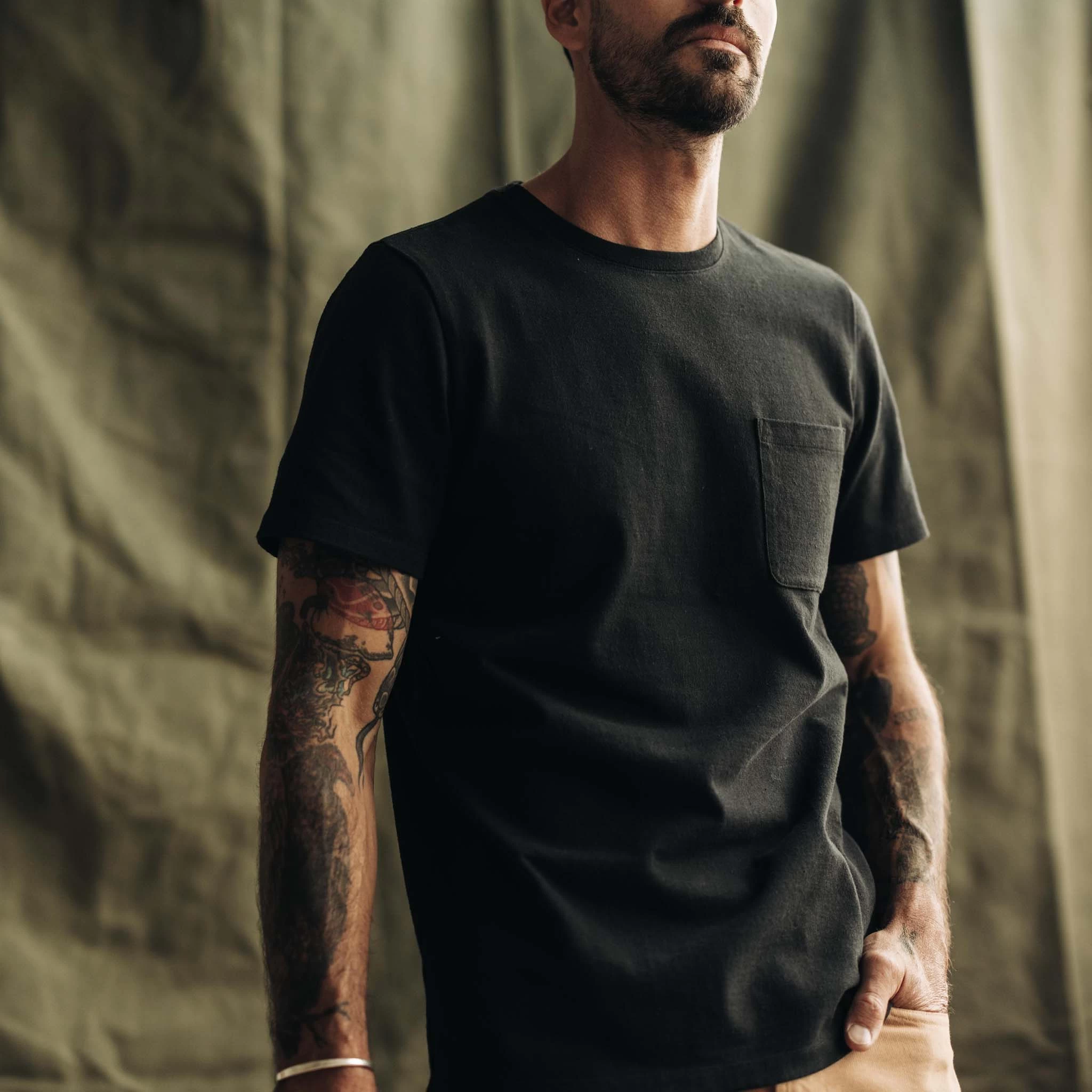 The Heavy Bag Tee In Black 4 The Heavy Bag Tee In Black - Image 2