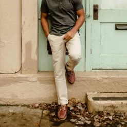 The Morse Pant In Sand Slub -Fashion Clothes instock m q122 morsepant sand 005