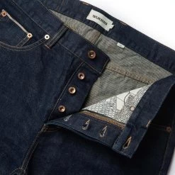 The Slim Jean In Rinsed Organic Selvage -Fashion Clothes instock m q122 slimjean rinsed organic 006
