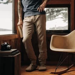 The Apres Pant In Oat Donegal -Fashion Clothes instock m q123 Apres Pant Oat Donegal 003