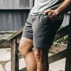 The Apres Short In Granite Sixty Forty -Fashion Clothes instock m q123 Apres Short Granite 60 40 004