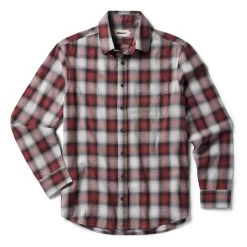 The California In Brick Plaid Ombre Twill -Fashion Clothes instock m q123 California BrickPlaid Twill 008