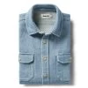 The Division Shirt In Washed Indigo -Fashion Clothes instock m q123 Division Shirt Washed Indigo 001
