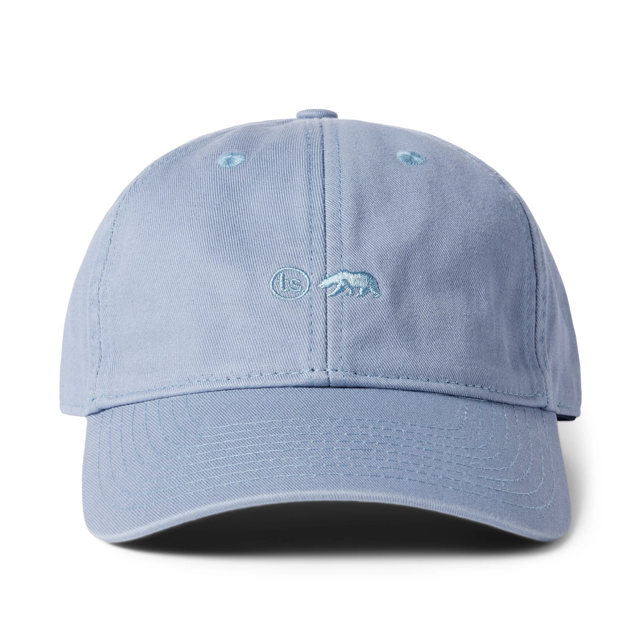 The Everyday Cap In Washed Blue Twill 3 The Everyday Cap In Washed Blue Twill
