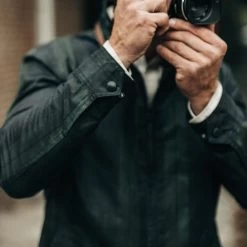 The Flint Jacket In Blackwatch EverWax -Fashion Clothes instock m q123 Flint Jacket Blackwatch Dry Wax 005