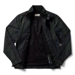 The Flint Jacket In Blackwatch EverWax -Fashion Clothes instock m q123 Flint Jacket Blackwatch Dry Wax 006