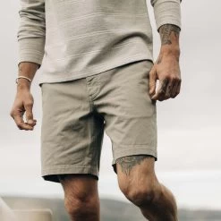 The Foundation Short In Organic Sagebrush -Fashion Clothes instock m q123 FoundationShort OrganicSageBrush 003