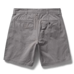 The Foundation Short In Organic Steeple Grey -Fashion Clothes instock m q123 FoundationShort OrganicSteepleGrey 005