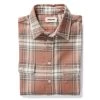 The Ledge Shirt In Sun Baked Brick Plaid -Fashion Clothes instock m q123 Ledge Shirt SunBakedPlaid 001