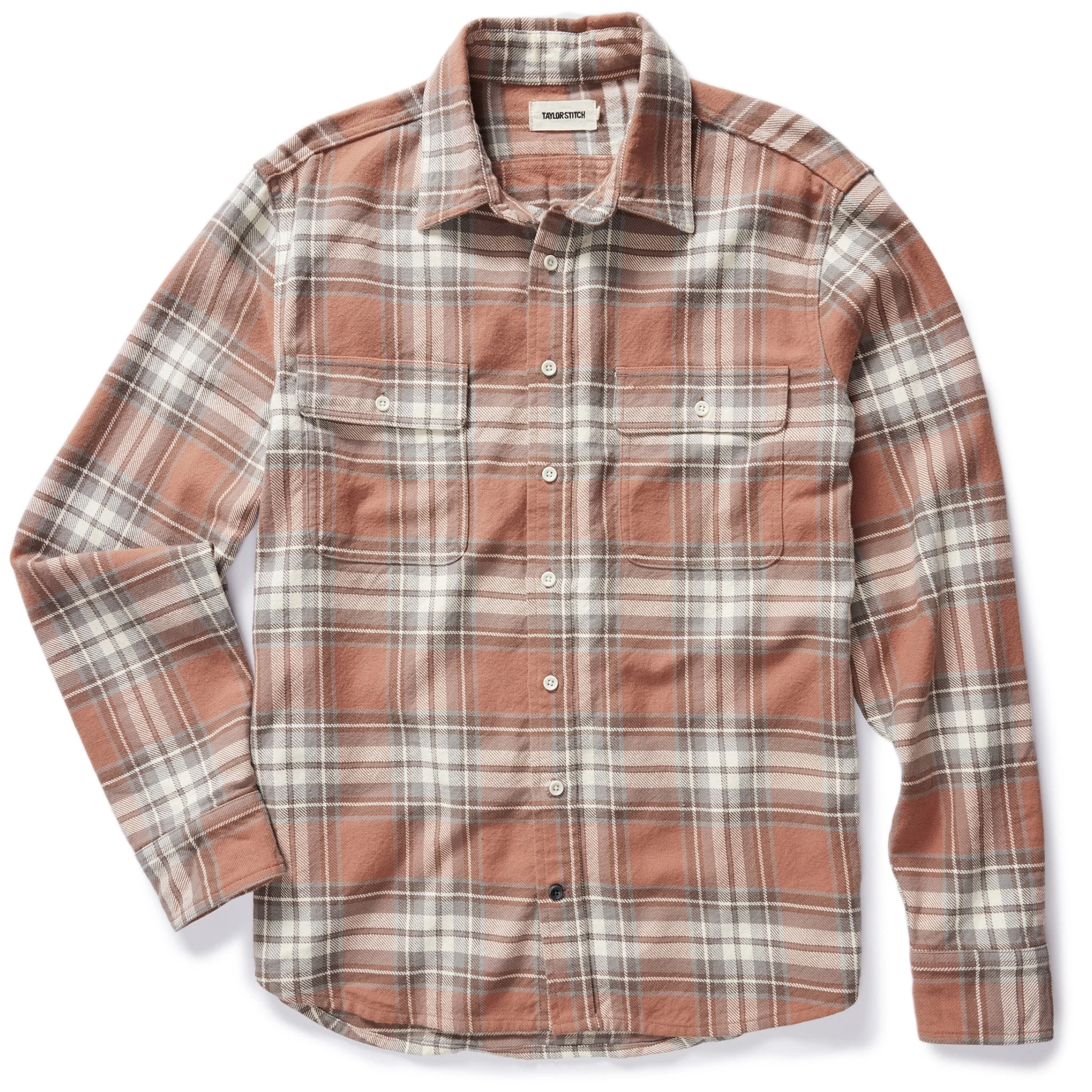 The Ledge Shirt In Sun Baked Brick Plaid 7 The Ledge Shirt In Sun Baked Brick Plaid - Image 5