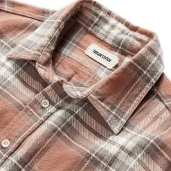 The Ledge Shirt In Sun Baked Brick Plaid 14 The Ledge Shirt In Sun Baked Brick Plaid -Fashion Clothes instock m q123 Ledge Shirt SunBakedPlaid 007