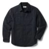 The Lined Utility Shirt In Charcoal Donegal