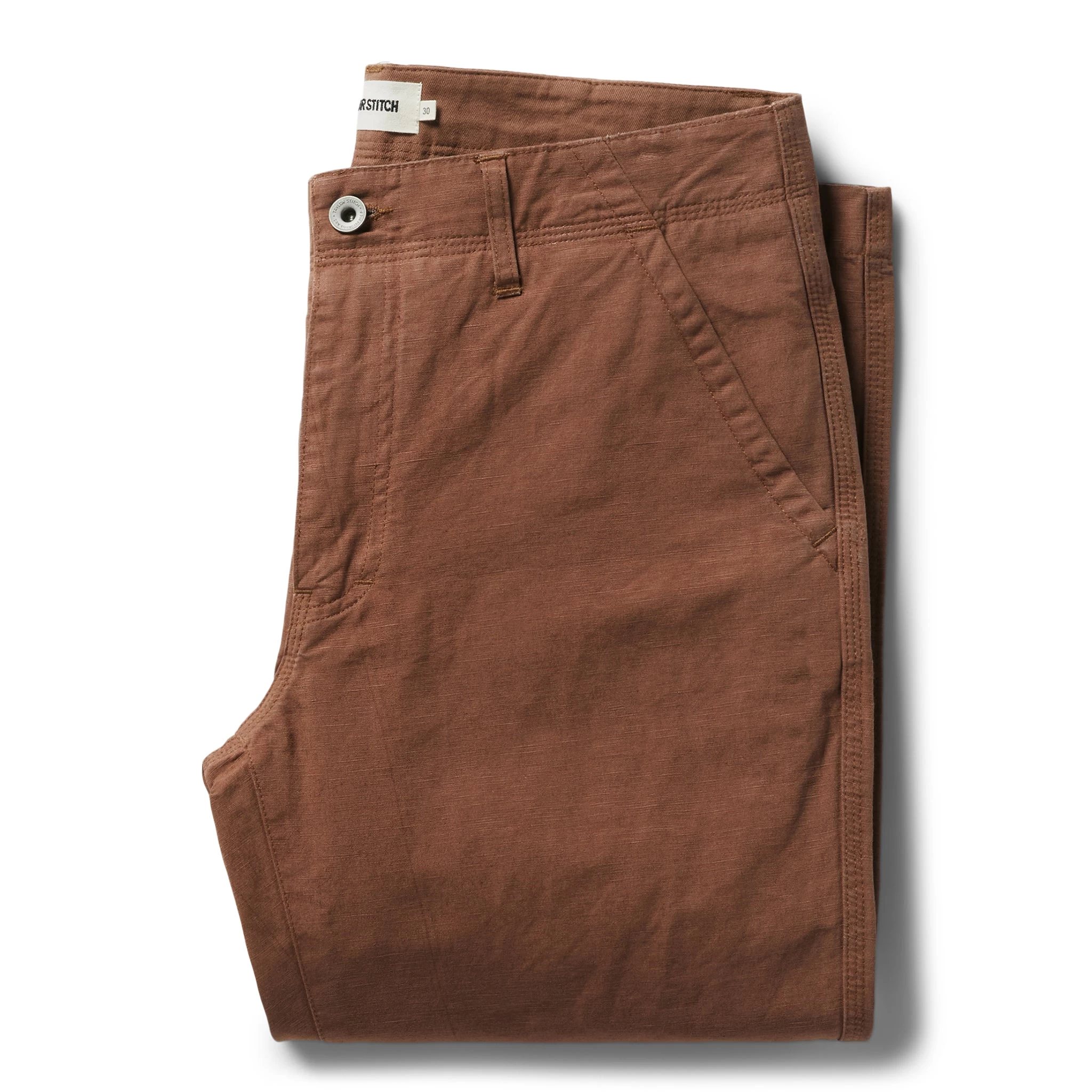 The Morse Pant In Mahogany Slub 3 The Morse Pant In Mahogany Slub