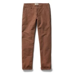 The Morse Pant In Mahogany Slub 14 The Morse Pant In Mahogany Slub -Fashion Clothes instock m q123 Morse Pant Mahogany 002