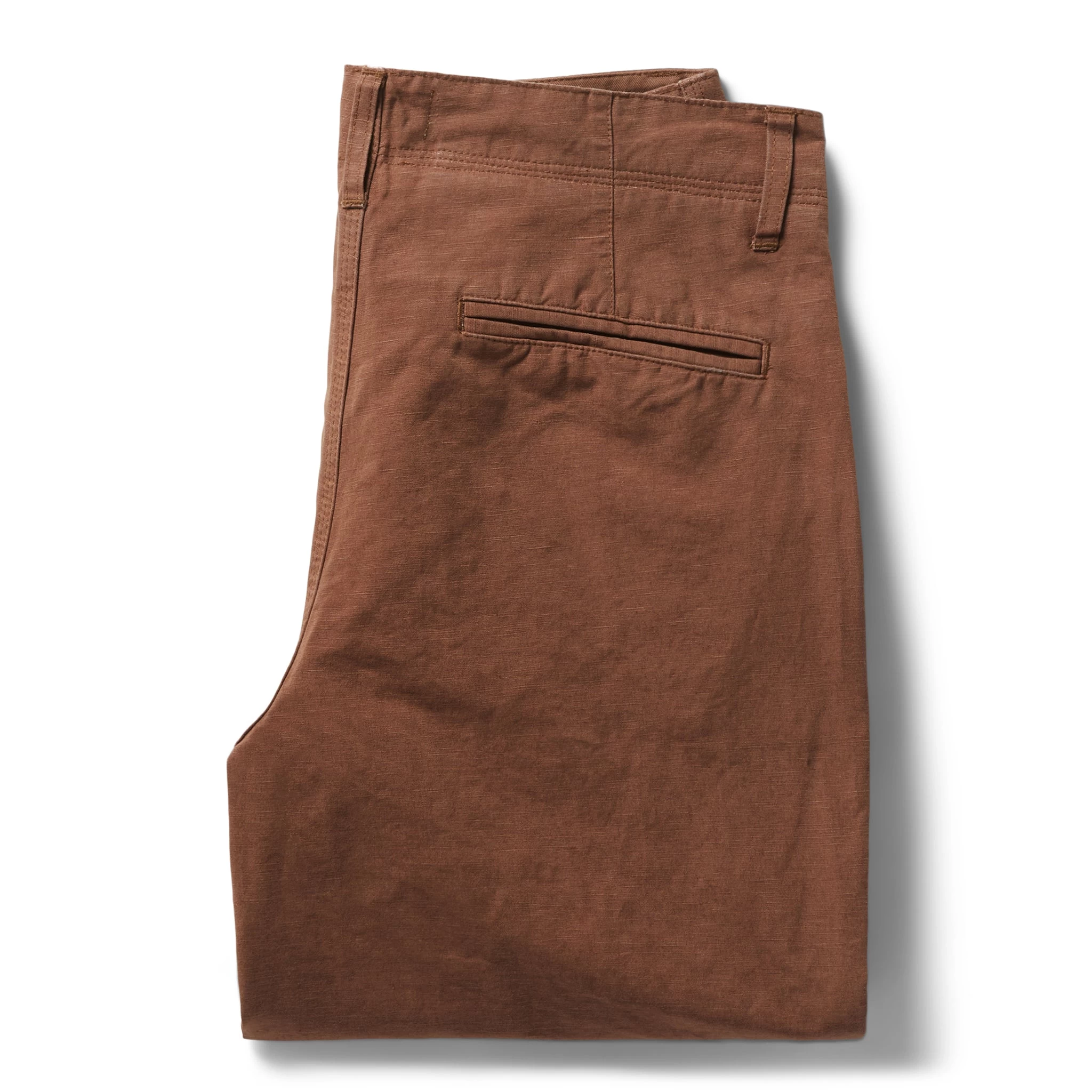 The Morse Pant In Mahogany Slub 8 The Morse Pant In Mahogany Slub - Image 6