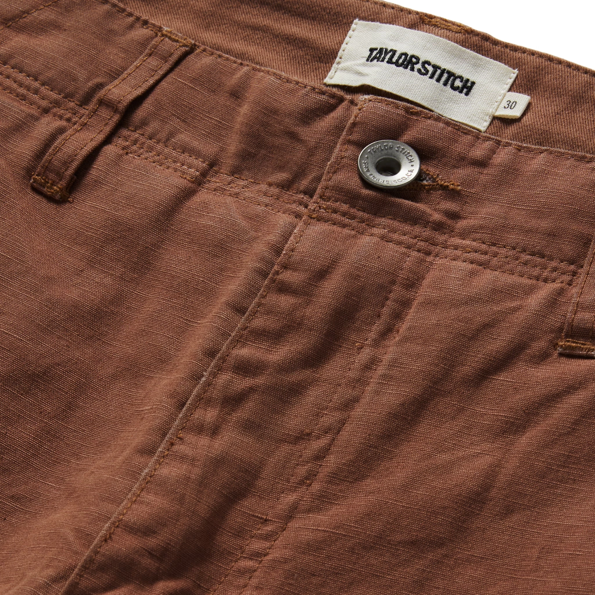 The Morse Pant In Mahogany Slub 10 The Morse Pant In Mahogany Slub - Image 8