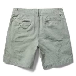 The Morse Short In Slate Slub -Fashion Clothes instock m q123 Morse Short Slate Slub 002
