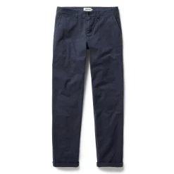 The Slim Foundation Pant In Organic Marine -Fashion Clothes instock m q123 Slim Foundation Pant Marine 002