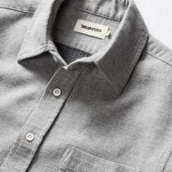 The California In Ash Heather Double Cloth -Fashion Clothes instock m q124 California Ash Heather DoubleCloth 003