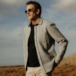 Fashion Clothes -Fashion Clothes instock m q124 California Ash Heather DoubleCloth 005