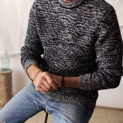 The Chatham Crew In Marine Stripe Jacquard 11 The Chatham Crew In Marine Stripe Jacquard -Fashion Clothes instock m q124 Chatham Crew MarineStripeJacquard 006