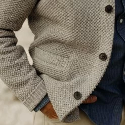 The Crawford Sweater In Ash Twist -Fashion Clothes instock m q124 Crawford Sweater Ash Twist 006