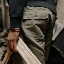 The Apres Trail Short In Light Sage Slub -Fashion Clothes instock m q124 LightSageSlub 004