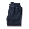 The Morse Pant In Rinsed Indigo Stripe -Fashion Clothes instock m q124 Morse Pant Rinsed Indigo Stripe 001