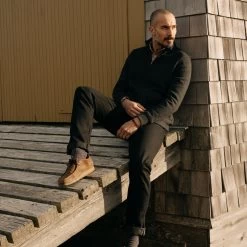 The Weekend Jacket In Charcoal Birdseye Wool -Fashion Clothes instock m q124 Weekend Jacket Charcoal BirdseyeWool 007