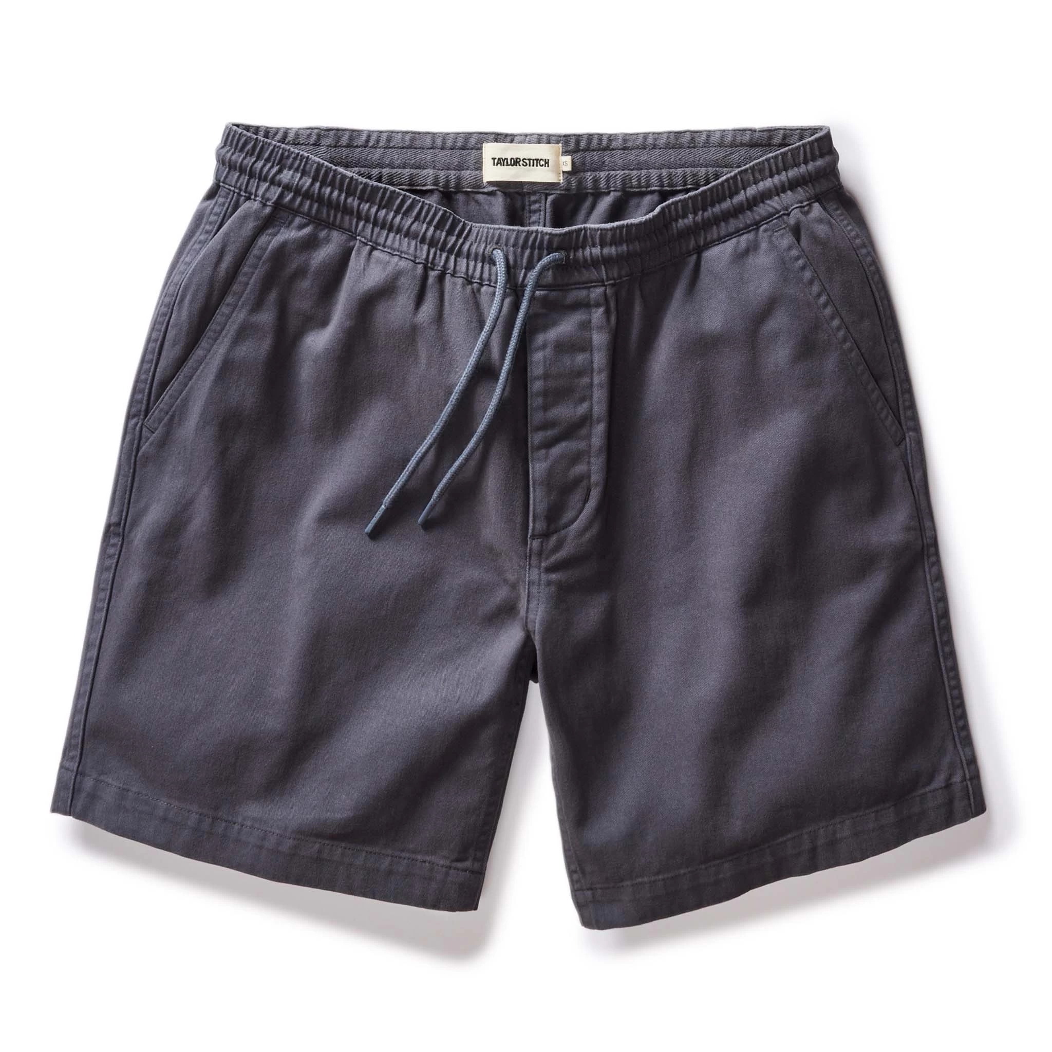 The Apres Short In Organic Dark Blue Foundation Twill 3 The Apres Short In Organic Dark Blue Foundation Twill
