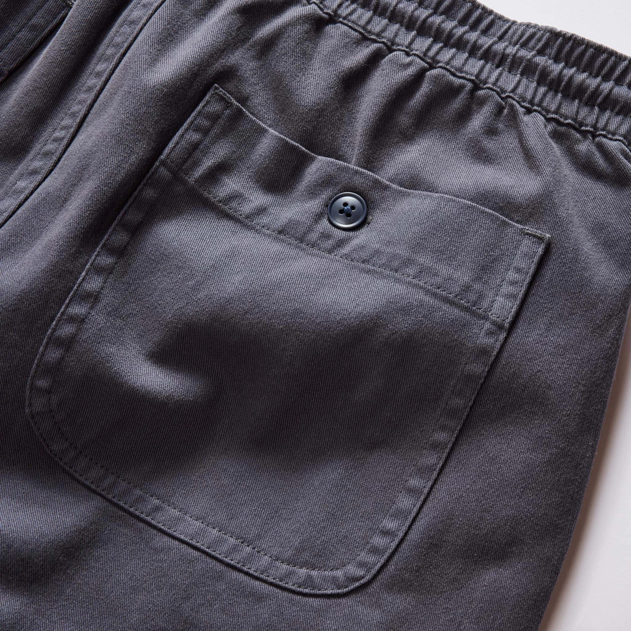 The Apres Short In Organic Dark Blue Foundation Twill 8 The Apres Short In Organic Dark Blue Foundation Twill - Image 6