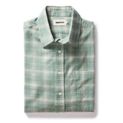 The California In Sea Moss Plaid