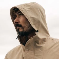 The Chapman Anorak In Light Khaki 60/40 -Fashion Clothes instock m q124 chapman anorak lightkhaki 003