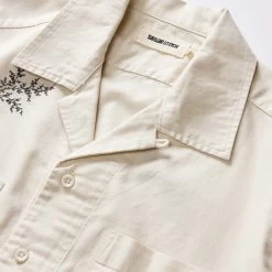 The Conrad Shirt In Seaside Embroidery -Fashion Clothes instock m q124 conrad seaside embroidery 005