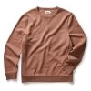 The Cotton Hemp Crew In Faded Brick -Fashion Clothes instock m q124 cottonhemp crew brick 001